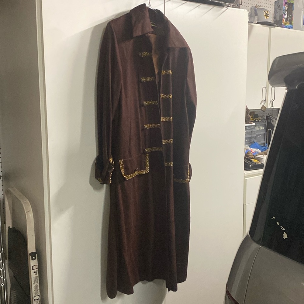 One size felt/nylon pirate costume.